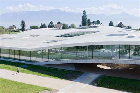 Rolex Learning Centre by SANAA, Lausanne, Switzerland